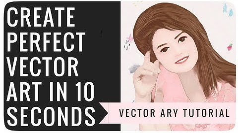 Make Vector Art In Just 1 Click | Under 10 Second