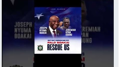 🇱🇷UNITY PARTY NEW CAMPAIGN SONG #liberia_politics 🇱🇷🇱🇷