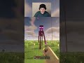 Killing an Enderman unarmed in minecraft day 147 #shorts #viralshorts