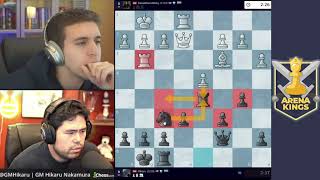 chess SCANDINAVIAN DEFENSE Daniel Naroditsky - Hikaru Nakamura