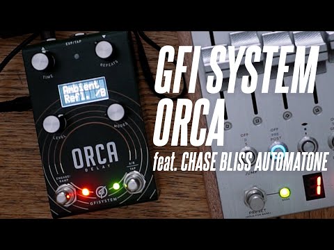 GFI SYSTEM ORCA DELAY ギターエフェクター GFI SYSTEM ORCA (オルカ) ディレイ DELAY ギターエフェクター(4
