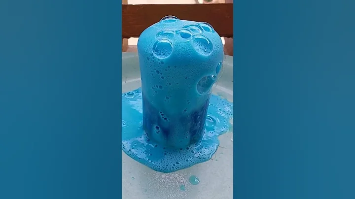 Experiment #mini elephant toothpaste #shorts