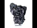 Vidéo: Berthiérite, calcite, Mine Herja, Roumanie, 305 grammes