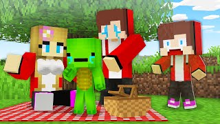 JJ DEAD and BECAME a GHOST! TRAGEDY in the JJ FAMILY! Maizen Family Sad Story in Minecraft  Maizen