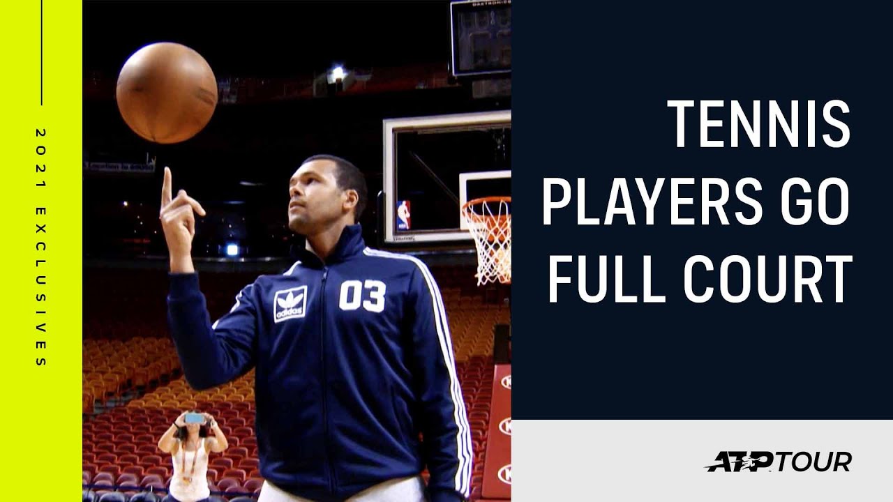 Tennis Stars Hit The Basketball Court Win Big Sports