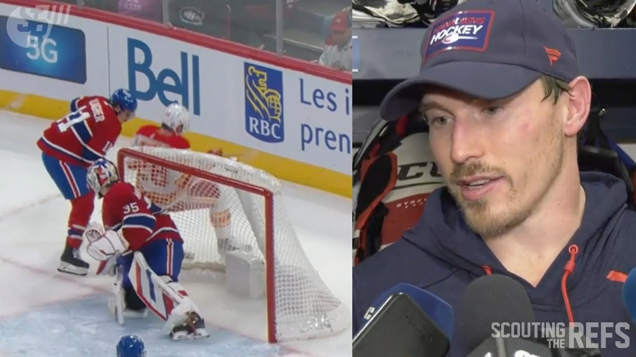 Habs' Gallagher Calls Out Ref After Tripping Penalty