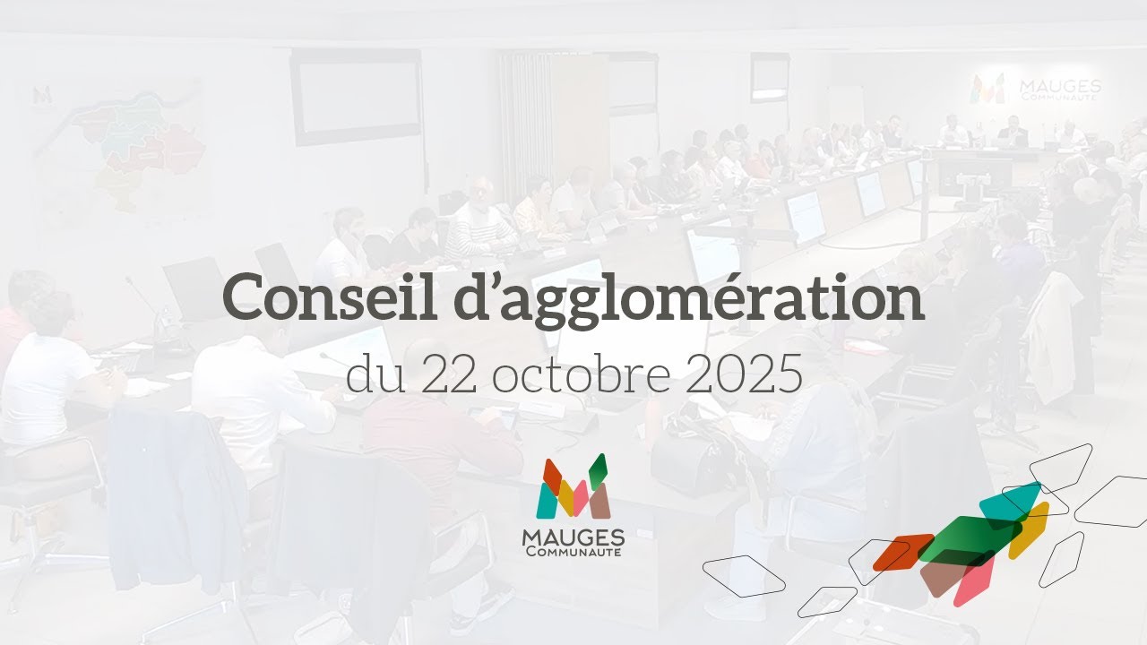 Conseil d'agglomération du 22 octobre 2025