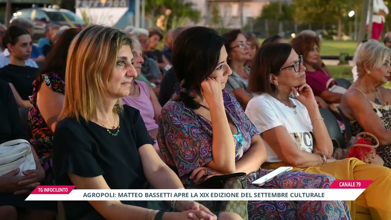 Agropoli: Matteo Bassetti apre la XIX edizione del "Settembre Culturale"