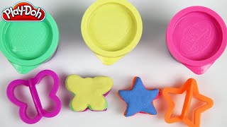 Learn Shapes &amp; Colors with Play Doh for Kids + More Clay Videos