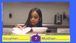 7 -Mom teaches daughter appreciating of hard work- ام تعلم ابنتها معنى تقدير العمل الشاق -English