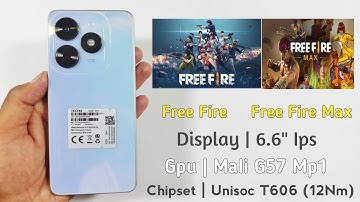 Tecno Spark Go 2024 Gaming Test & Review | Free Fire & Free Fire Max, Graphics Test, Unisoc T606