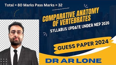 BSc Third Semester Zoology Guess Paper | Cluster University | 3rd Semester | Major Course |