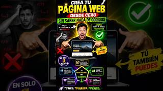 🚨 Creé una Página Web Desde CERO Sin Saber Programar… y Quedó PRO 😱🔥