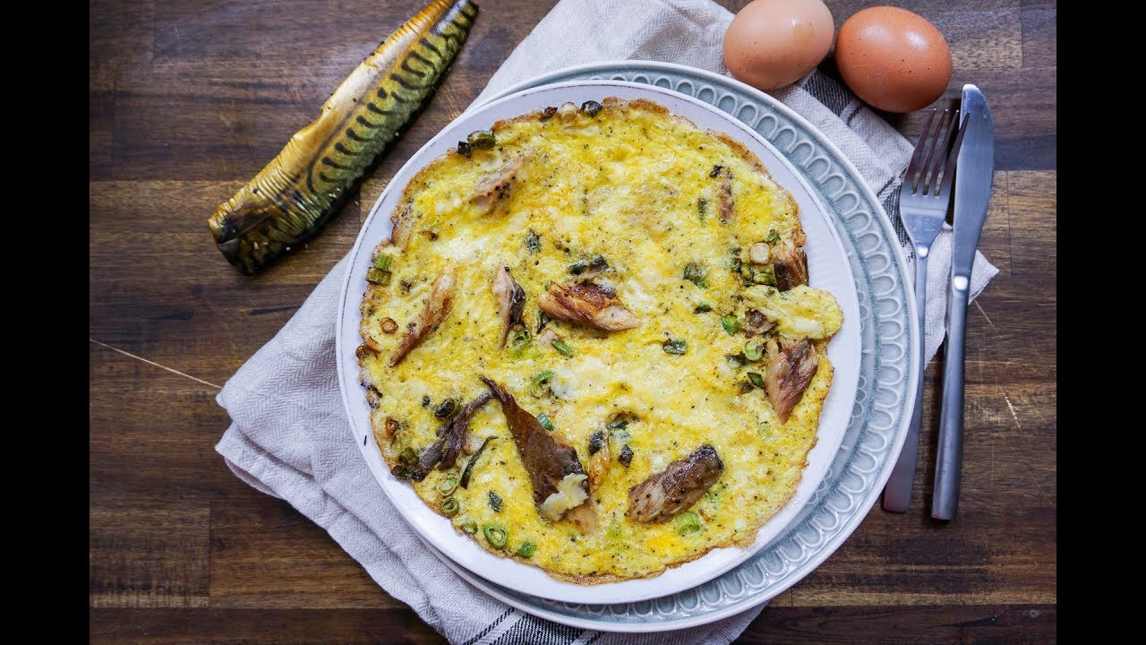 Omelette mit geräucherter Makrele - Rezept und Anleitung - Natürlich ...