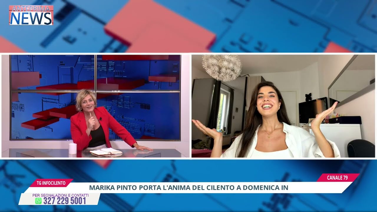 Dal Cilento a "Domenica In": l'energia di Marika Pinto nel salotto di Mara Venier