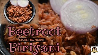 Basmati rice Beetroot Biriyani with Special & Secret Ingredient