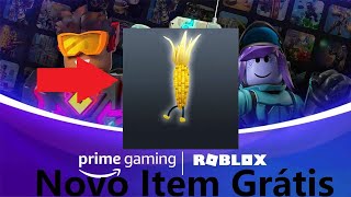 COMO RESGATAR O NOVO ITEM DO ROBLOX DA  PRIME GAMING 