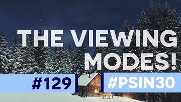 Photoshop Tutorial: Viewing Modes & Hotkeys
