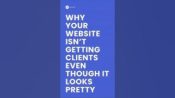 Why Your Pretty Website Isn’t Getting You Leads (And How to Fix It) #WebsiteTips #StartupGrowth