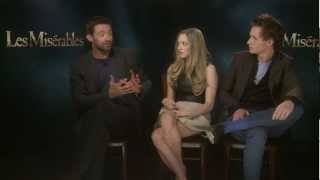 Les Misérables Facebook Chat with Hugh Jackman, Eddie Redmayne & Amanda Seyfried