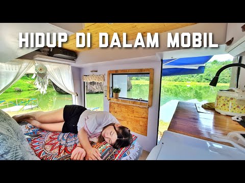 (61) 1 Minggu Tinggal di dalam Mobil ♥️