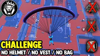 NO Helmet - Vest - Bag CHALLENGE PUBG MOBILE / Star ANONYMOUS