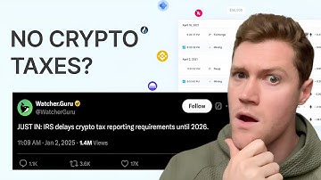 Did IRS Delay Crypto Tax Reporting Until 2026?