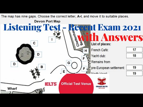 IELTS LISTENING ACTUAL TEST WITH ANSWERS | 15.07.2021