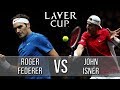 Roger Federer Vs John Isner - Laver Cup 2018 (Highlights HD)