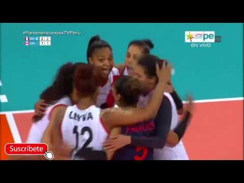 voley peruano en vivo PERÚ VS CANADÁ CUARTO SET