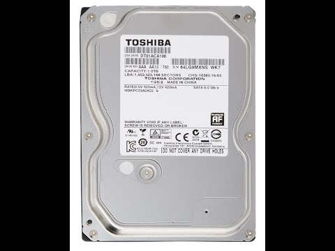 DT01ACA100 Toshiba Desktop 1TB 7200RPM SATA 6Gbps 32MB Cache (512e