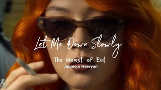 Haeryun truly loves Junmo ❤️ | Let Me Down Slowly [FMV]