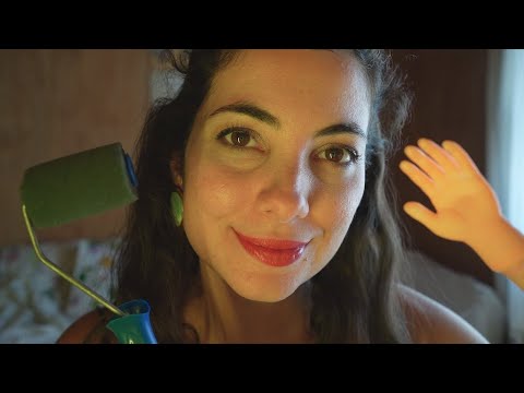 ASMR - SPA NO SEU ROSTINHO - Toques suaves