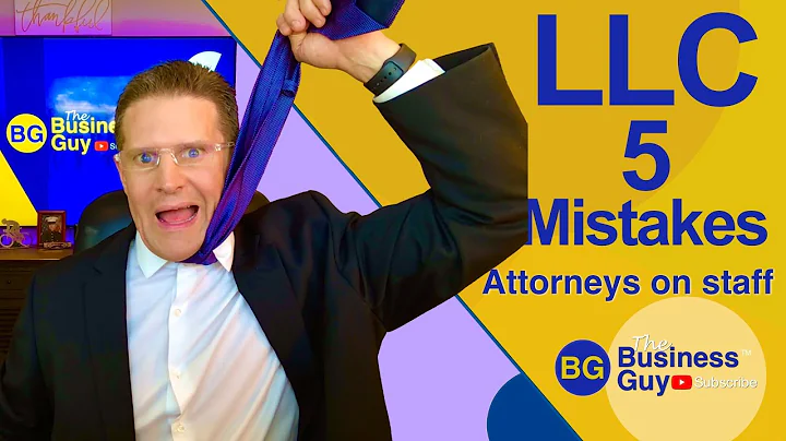 Single Member LLC 5 Biggest Mistakes