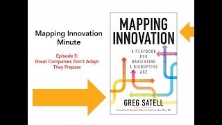 Great Companies Don't Adapt, They Prepare | Mapping Innovation Minute Episode 5
