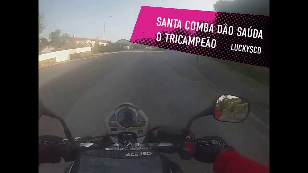 SANTA COMBA DÃO SAÚDA O TRI CAMPEÃO