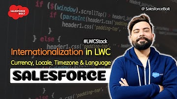 Internationalization Properties in Lightning Web Component Salesforce | LWC Stack ☁️⚡️