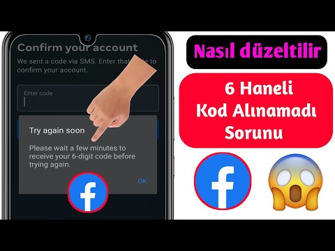 FACEBOOK 6 HANELI KOD ALINAMADI SORUNU NASIL ÇÖZÜLÜR || BÜYÜ YÖNTEMI 2023