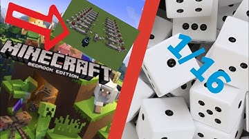 Minecraft: 1/16 or 1/8 redstone randomizer FOR bedrock edition! switch, ps4/5, xbox, MCPE, PC, 1.19+