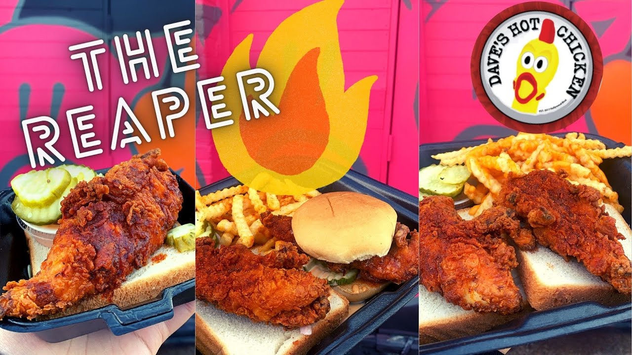 CAROLINA REAPER CHICKEN TENDER l DAVE'S HOT CHICKEN l FIRST CANADIAN