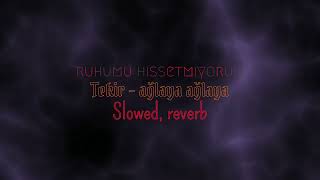 tekir - ağlaya ağlaya (slowed reverb) #chillebesk