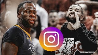 Drake Trolls Draymond \& Steph on IG after Raptors Win Game 1 of NBA Finals