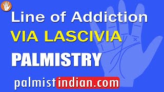 Via Lascivia / #addiction line. Can be drug /mobile/liquor/food #vialascavialine #palmistryvideo screenshot 1