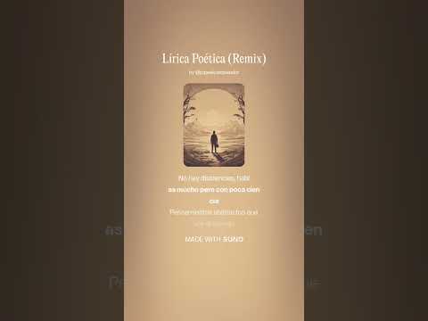 Lírica Poética (Remix) - Rap en español - Suno