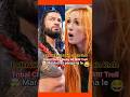 🤯☝️Roman Reigns WWE|🐐Becky Lynch|😂funny shorts|Tribal Chief का Troll  Becky को |Sahiba#shorts#short