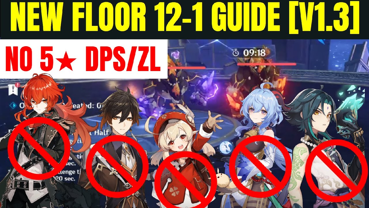 New Spiral Abyss Floor 12 1 Guide V1 3 Geovishaps Omg Youtube