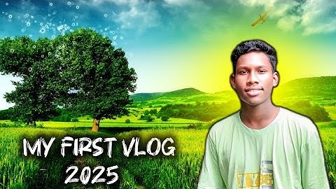 My First Vlog   || 1st vlog 2025