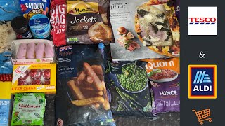 Aldi & Tesco Scotland | UK Family grocery haul | 4th of May :)