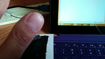 Capacitive Arduino Sensor with Bare Conductive Paint