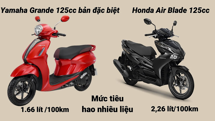 So sánh yamaha nouvo gp 2023 vs air blade 125 năm 2024